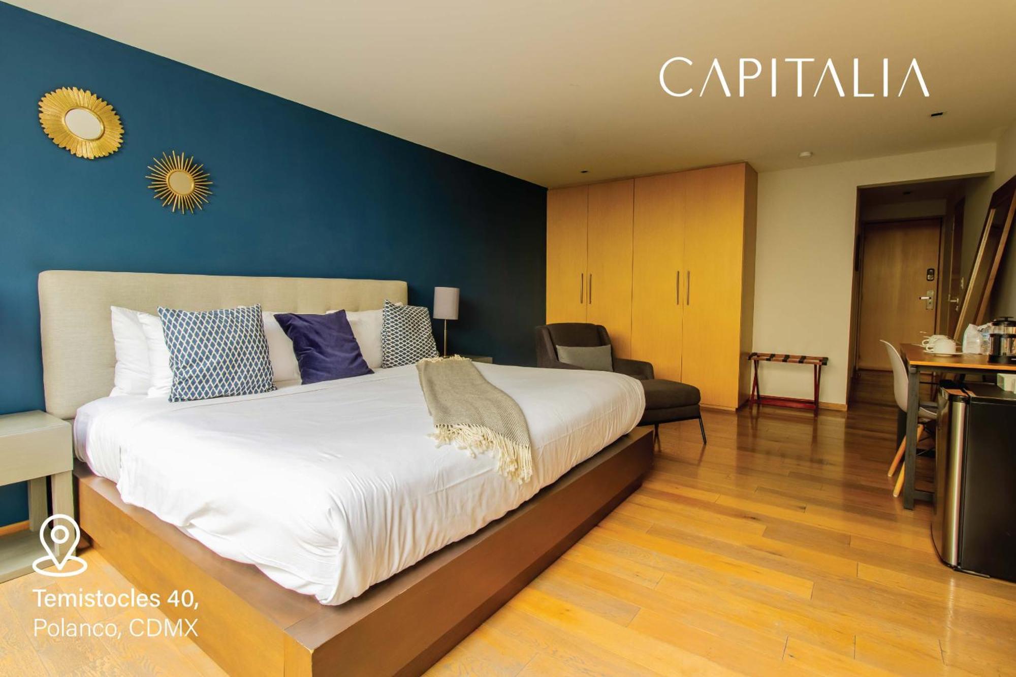 מקסיקו סיטי Capitalia - Luxury Apartments - Temistocles 40 מראה חיצוני תמונה