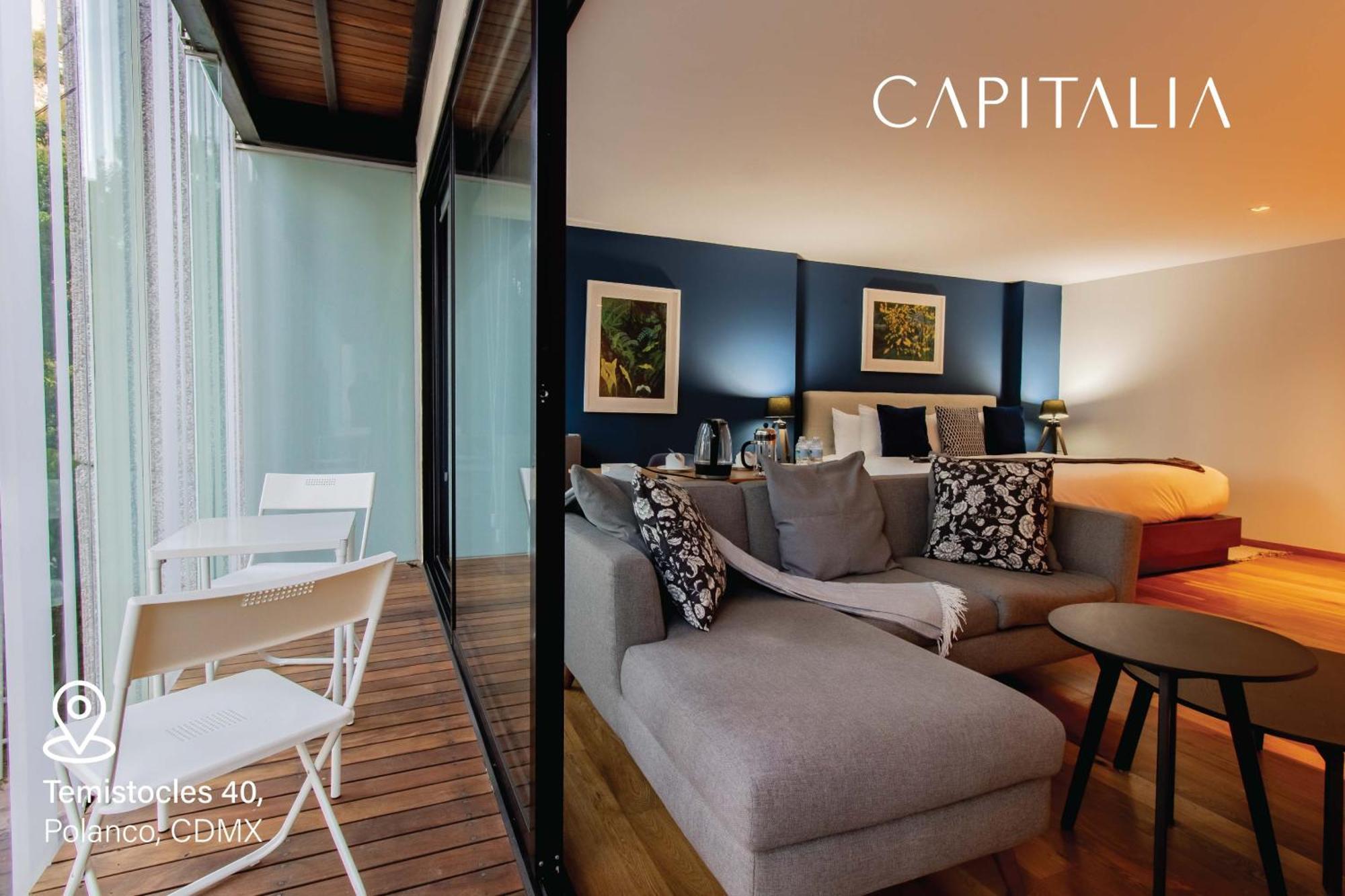 מקסיקו סיטי Capitalia - Luxury Apartments - Temistocles 40 מראה חיצוני תמונה